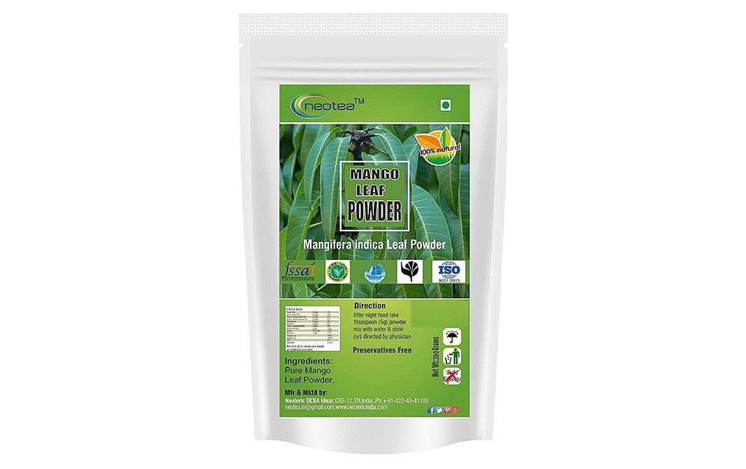 neotea Mango Leaf Powder (Mangifera Indica Leaf Powder)   Pack  300 grams